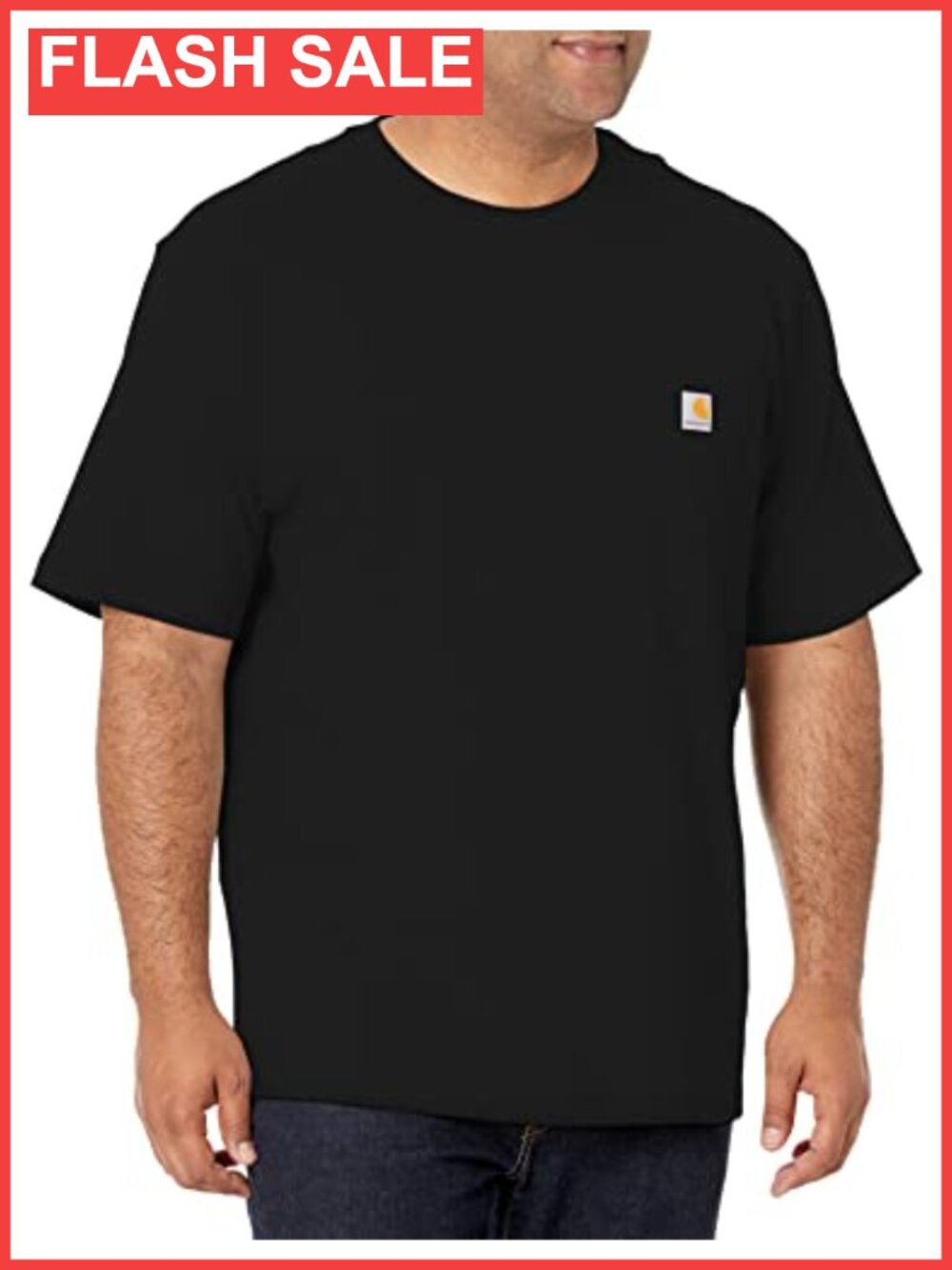 Carhartt Iconic K87 Pocket T-Shirt Loose Fit Crew Neck Short Sleeve Work Tee